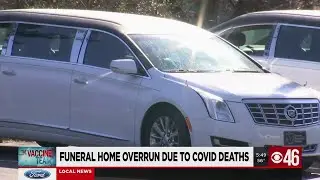 Georgia funeral homes overwhelmed with COVID-19 deaths
