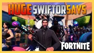 HUGE Swiftor Says Madness in Fortnite! 70+ Players!