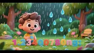 Count the Raindrops | 1&ndash;100 Numbers Song | Nursery Rhymes & Kids Songs