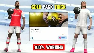 Black Ball Trick in Gold Pack Pes 2020 Mobile || Bug Trick To Get Black Ball in Gold Pack Pes 2020