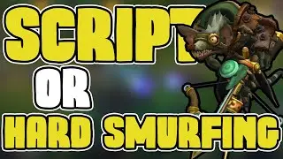 Is This SPACE GLIDING TWITCH SCRIPTING OR HARD SMURFING? - League of Legends