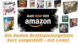 Amazon Black Friday Week Deals 2025 - Beste Deals - Alle Brettspielangebote im &Uuml;berblick mit Links