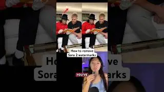 How to remove Sora 2 watermarks #chatgpt #ai #sora2 #studentlife