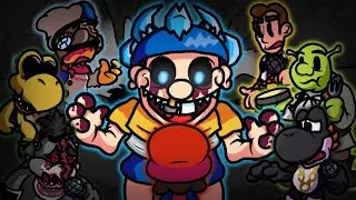 Puppet Show (Triple Trouble SML Mix) v3 | Friday Night Funkin' VS J821 v3