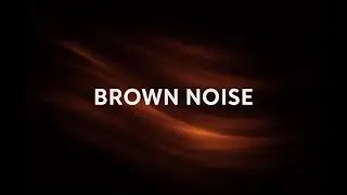 Brown Noise for Deep Sleep | 1 Hour | Powerful Low Frequency Sound