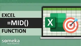 Excel MID Function: Explained with Examples | Training Lesson 27