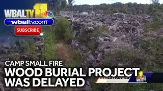 Professor: Wood at Camp Small was scheduled to be buried, ran into delays