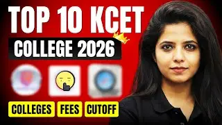 Top 10 KCET Colleges 2026 🏆 | Fees, Cut-Offs & Placements | Full Analysis 🔥