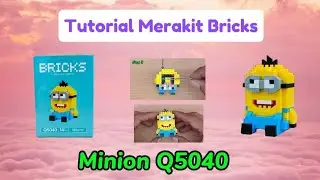 Tutorial Merakit Bricks Minion Q5040 | Lego Minion Q5040