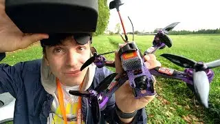 La triste fine del mio DRONE DA GARA schiantato e perso...