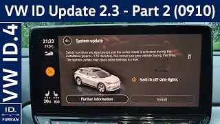 VW ID Software Update 2.3 - Part 2 / 0910