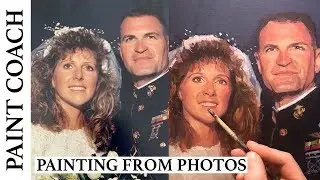 Oil Panting | How to use photos