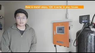 How to Install elejoy V2H inverter in your house