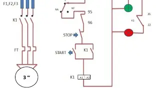 Comandos el&eacute;tricos - O que precisa pra montar uma Partida Direta Simples?