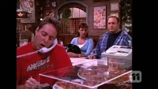 When Danny answers the phone he sounds Italian
