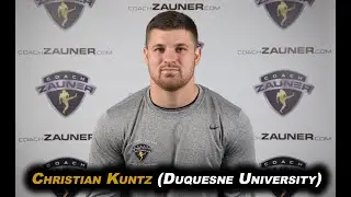 Christian Kuntz's Snapping Workout at Coach Zauner's 2018 Free Agent Combine.