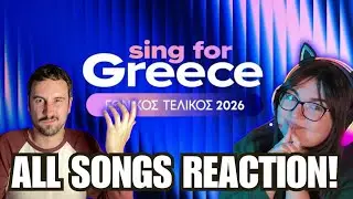 Sing for Greece All Songs | 🇬🇷 Greece Eurovision 2026 | SPANISH REACTION
