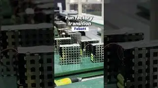 Factory Like You've Never Seen! Addictive Beat, High Energy Throughout!#factory #lithiumbattery