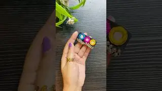 Fabric Ring 💍🦋 #new #diy #handmadejewelry #craft #ring #making #jewellery