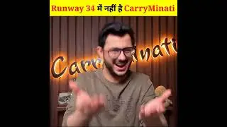 178 CarryMinati Posted Runway 34 Movie Trailer On Instagram   Reaction   CarryMinati Facts   #shorts