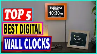 Top 5 Best Digital Wall clocks in 2022 &ndash; Reviews