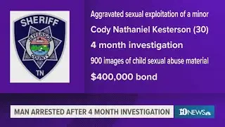 JCSO: New Market man arrested for aggravated sexual exploitation of a minor