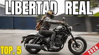 Las 5 Motos Cruiser MÁS FIABLES para Rutas Largas 2026