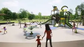 Beckett Park Splash Pad Splash
