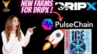 Drip Network Dripx farming on pulse ICE token coming soon