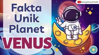 Planet Venus Si Bintang Kejora yang Super Panas! 🌟🔥#planet #tatasurya #luarangkasa
