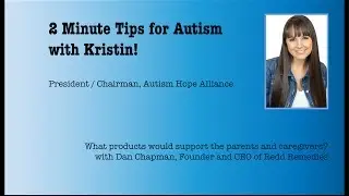 2 Min Tip for Autism: What products would support the parents and caregivers?