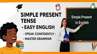 SIMPLE PRESENT TENSE • EASY ENGLISH • SPEAK CONFIDENTLY • MASTER ENGLISH GRAMMAR