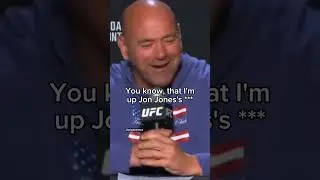 Dana White On Jones Glazing allegations🗣️ #ufc #mma #funny #memes