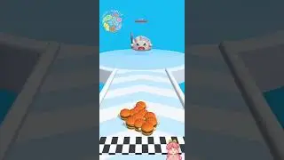 Fast Food Run! 🍔 Level 1 🥟 Gameplay Walkthrough 🍒 #fastfoodrun #runninggames