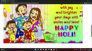 Let's Celebrate HOLI With Unique Way! | Happy Holi | 2022