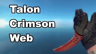 Talon Crimson Web | CSGO Skin Showcase