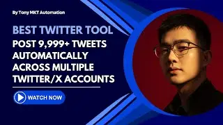 Post 1,000 Tweets Automatically Across Multiple Twitter/X Accounts | Advanced Twitter Bot