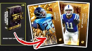 I OPENED MY GOLDEN TICKET PACKS... (MUT 24 PACK OPENING) #madden24 #mut24 #madden #packopening