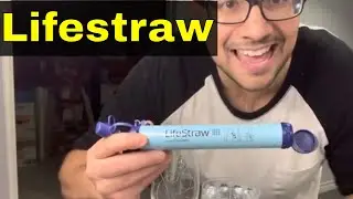 How To Use A Lifestraw Personal Water Filter To Get Clean Drinking Water-Tutorial