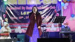 Nini Bai Ani || Singer - Bipasha Reang || Tring Festival, Thai - Subalsing Para High school Ground 