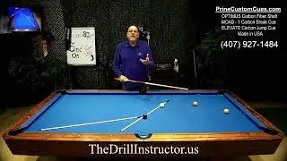 Learn the path of the Cue Ball. Stop the Scratch