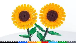 LEGO Sunflowers set 40524 review! Little box of buildable sunshine
