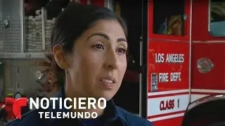Bomberos de Los Angeles buscan reclutar m&aacute;s mujeres | Noticiero | Noticias Telemundo