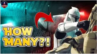 How Small Was The Republic's Clone Army? - Star Wars Lore