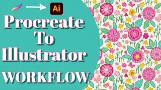 Take Procreate file to Adobe Illustrator | Easy Workflow | Skillshare Class