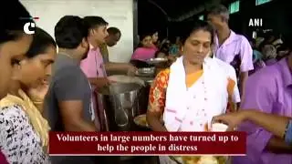 Kerala floods: Relief camps jam packed in affected regions