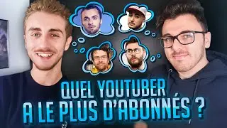 Quel Youtuber a le plus d’abonnés ? (Duel ft. Sora)