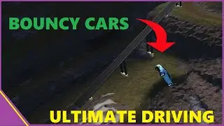 BOUNCING CARS IN ROBLOX ULTIMATE DRIVING @MatrixPlays