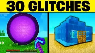 30 GLITCHES in MINECRAFT die VERBOTEN sein sollten!