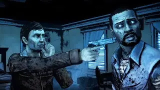 Lee Everett vs The Stranger - The Walking Dead Definitive Series (4K HDR 60FPS)